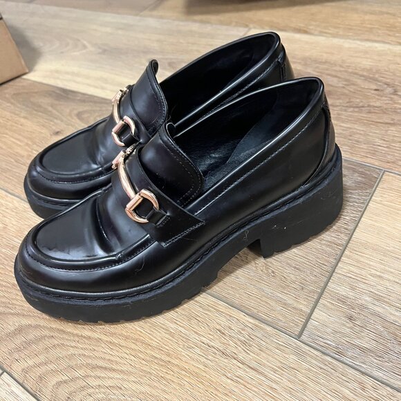 Steve Madden Approach Loafer Black Size 9 - Picture 2 of 4